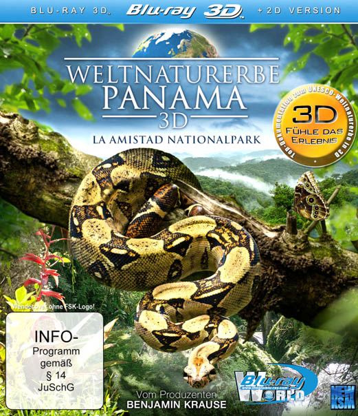 F280 - World Natural Heritage Panama 2012 2D+3D 